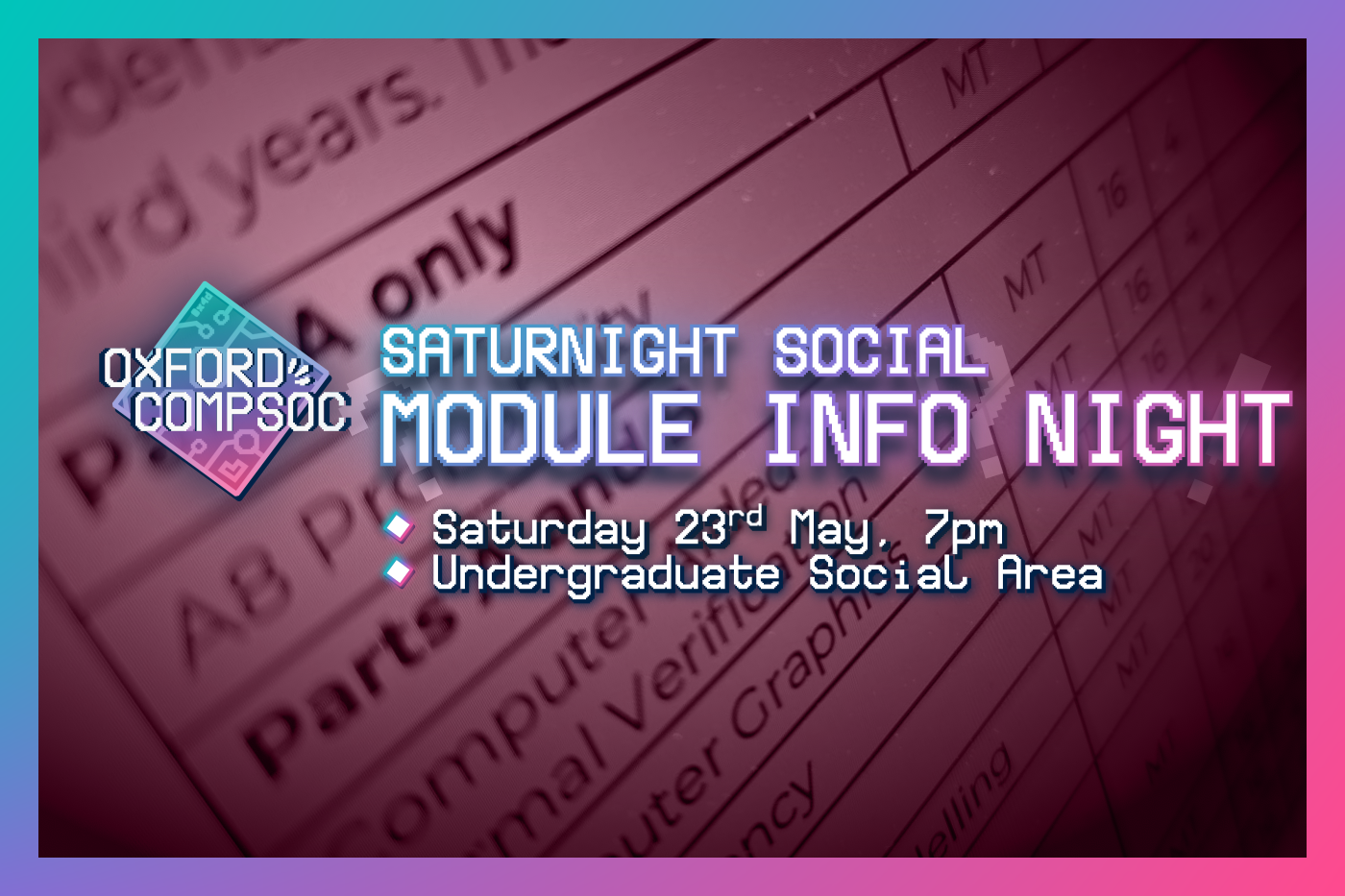 Module Info Night